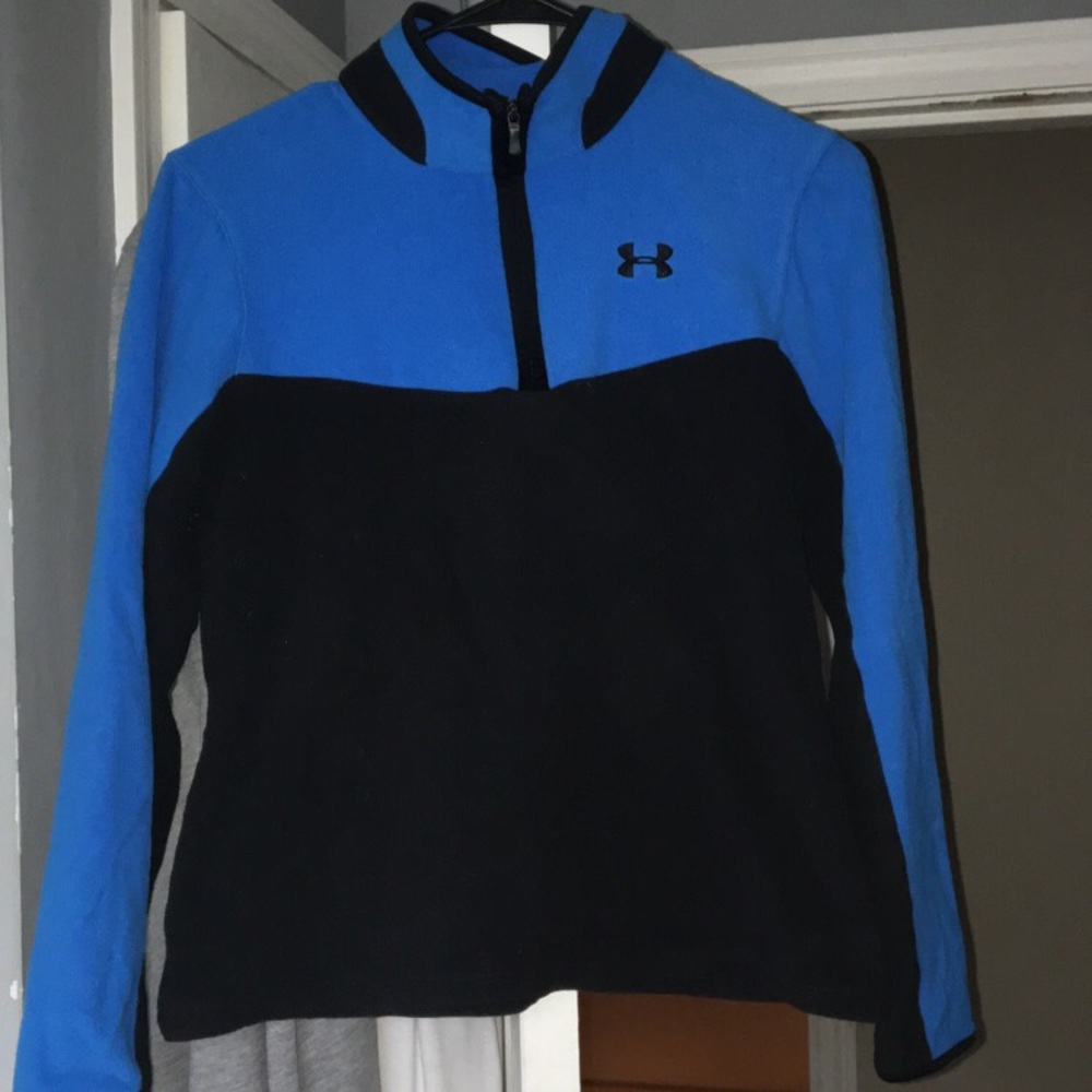 Blue Under Amour Quarter Zip!!